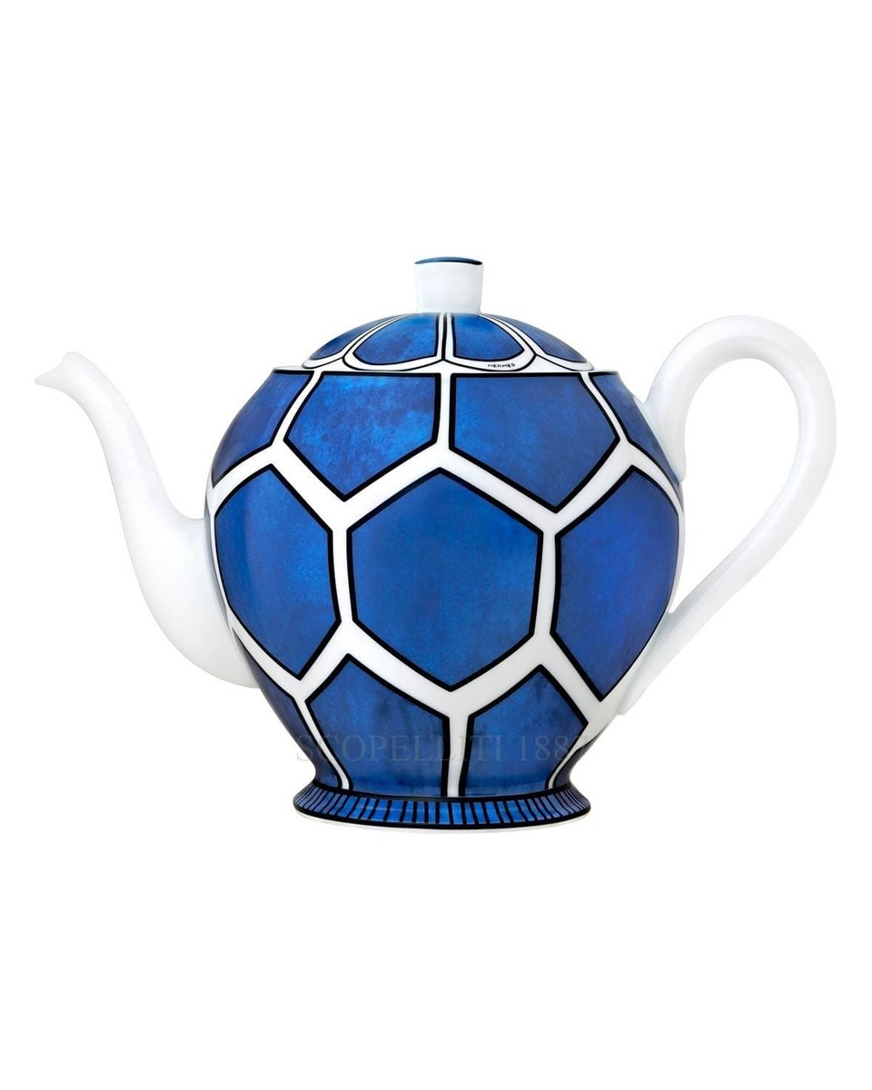에르메스 Bleus d’Ailleurs Teapot 030018P