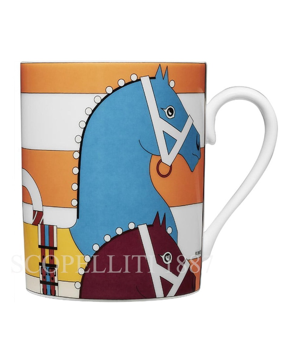 에르메스 Mug n°1 Orange Rocabar Limited Collection 051032P