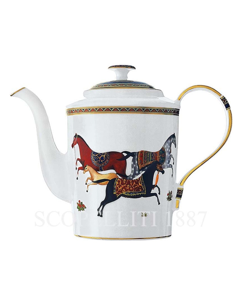 에르메스 Teapot Cheval d'Orient 009818P