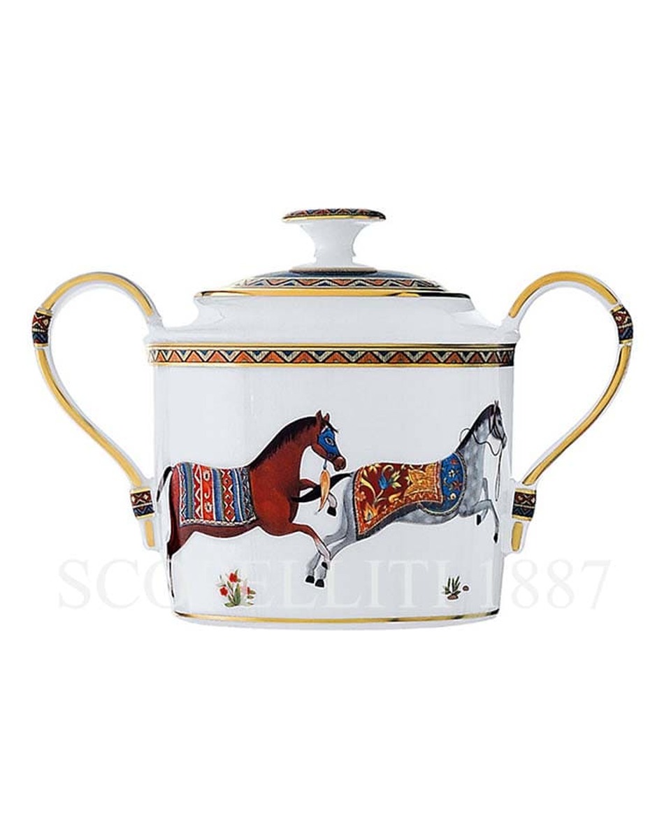 에르메스 Sugar Bowl Cheval d'Orient 009820P