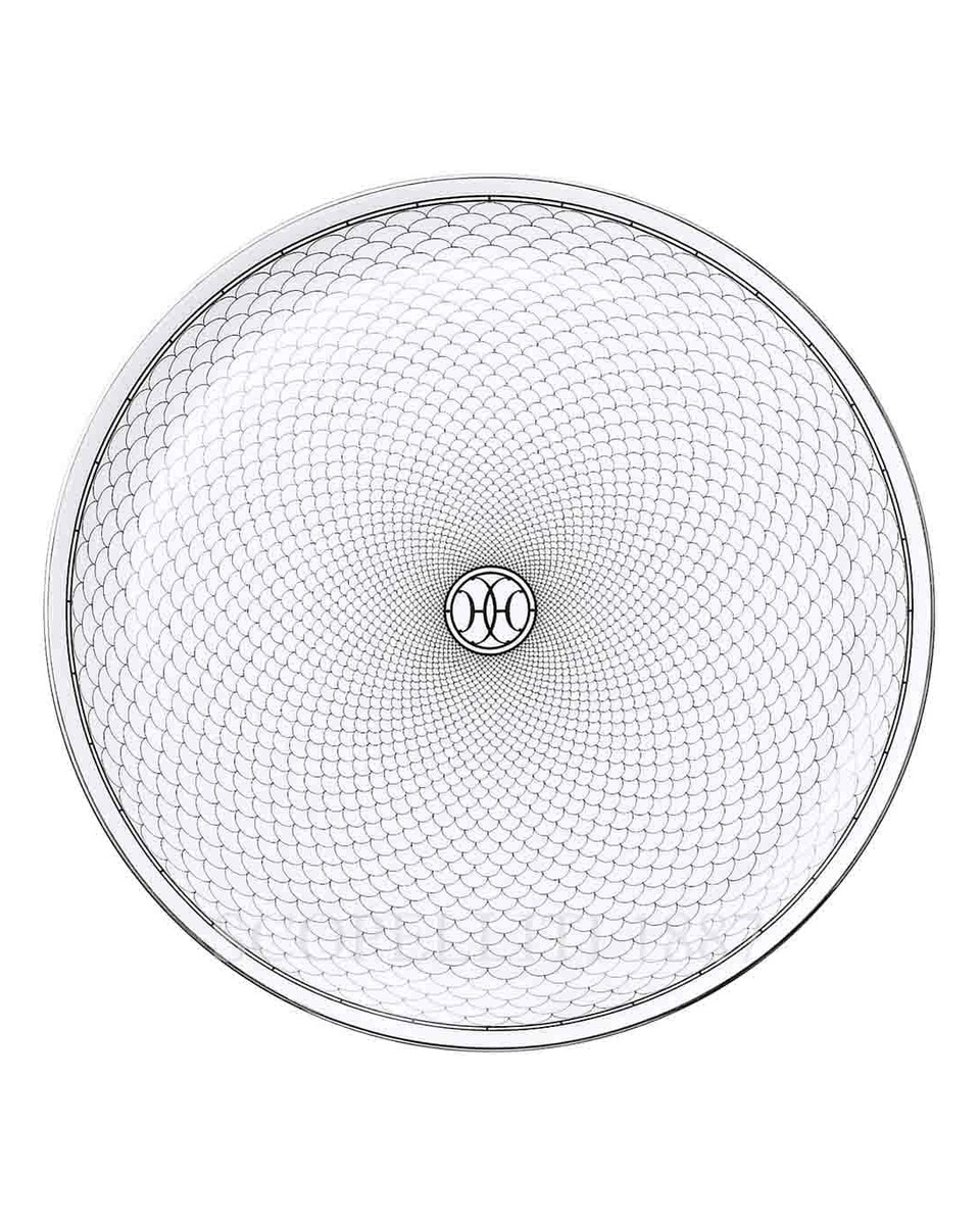 에르메스 H Deco Tart Platter 037022P