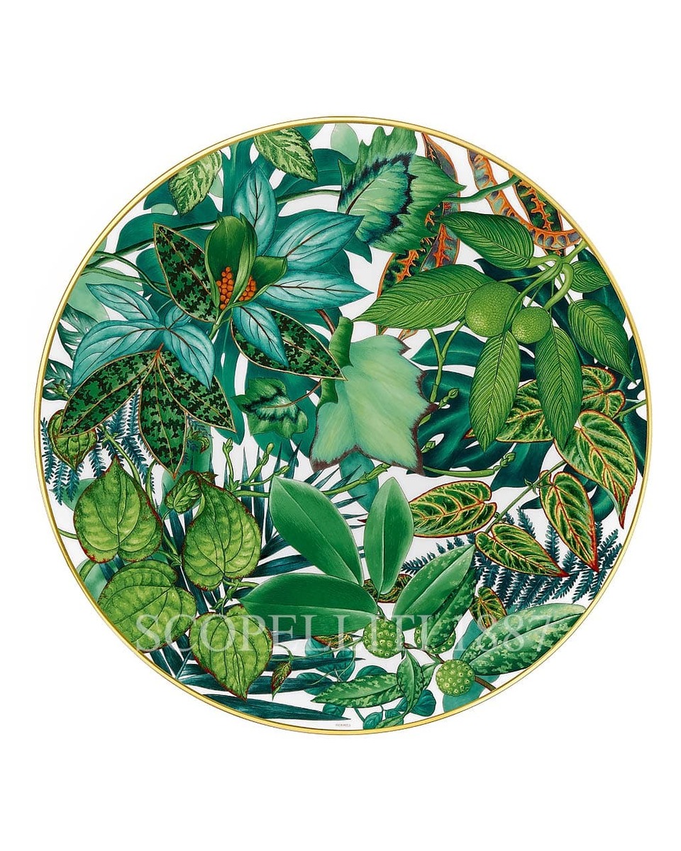 에르메스 Passifolia Presentation Plate 044063P