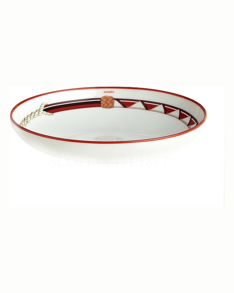 에르메스 Soup Bowl Tressages Equestres 057313P