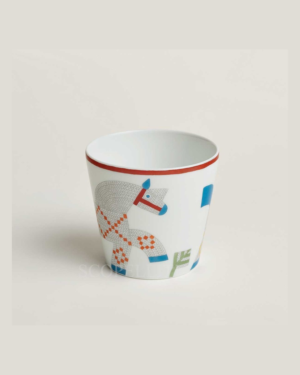 에르메스 Tumbler Animaux Nattes P058004P