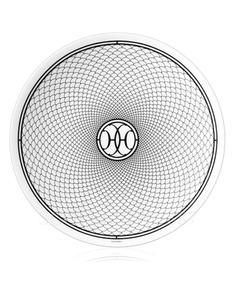에르메스 H Deco Bread and Butter plate n°1 037012P