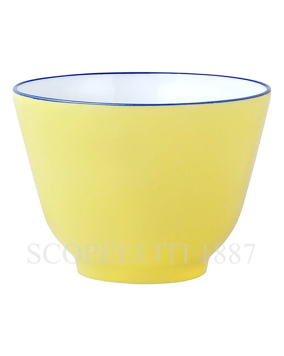 에르메스 Bleus d’Ailleurs Yellow Bowl 030093P