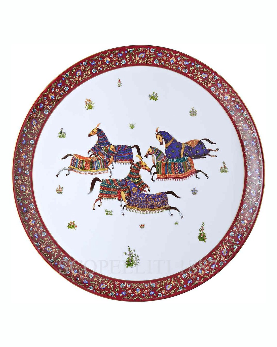 에르메스 Large Round Tray n.1 Cheval d'Orient 009851P