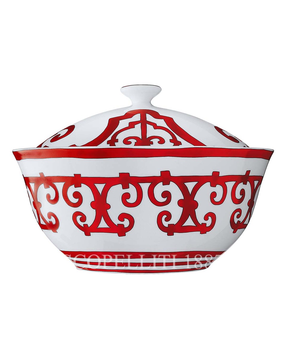 에르메스 Balcon du Guadalquivir Soup Tureen 011029P