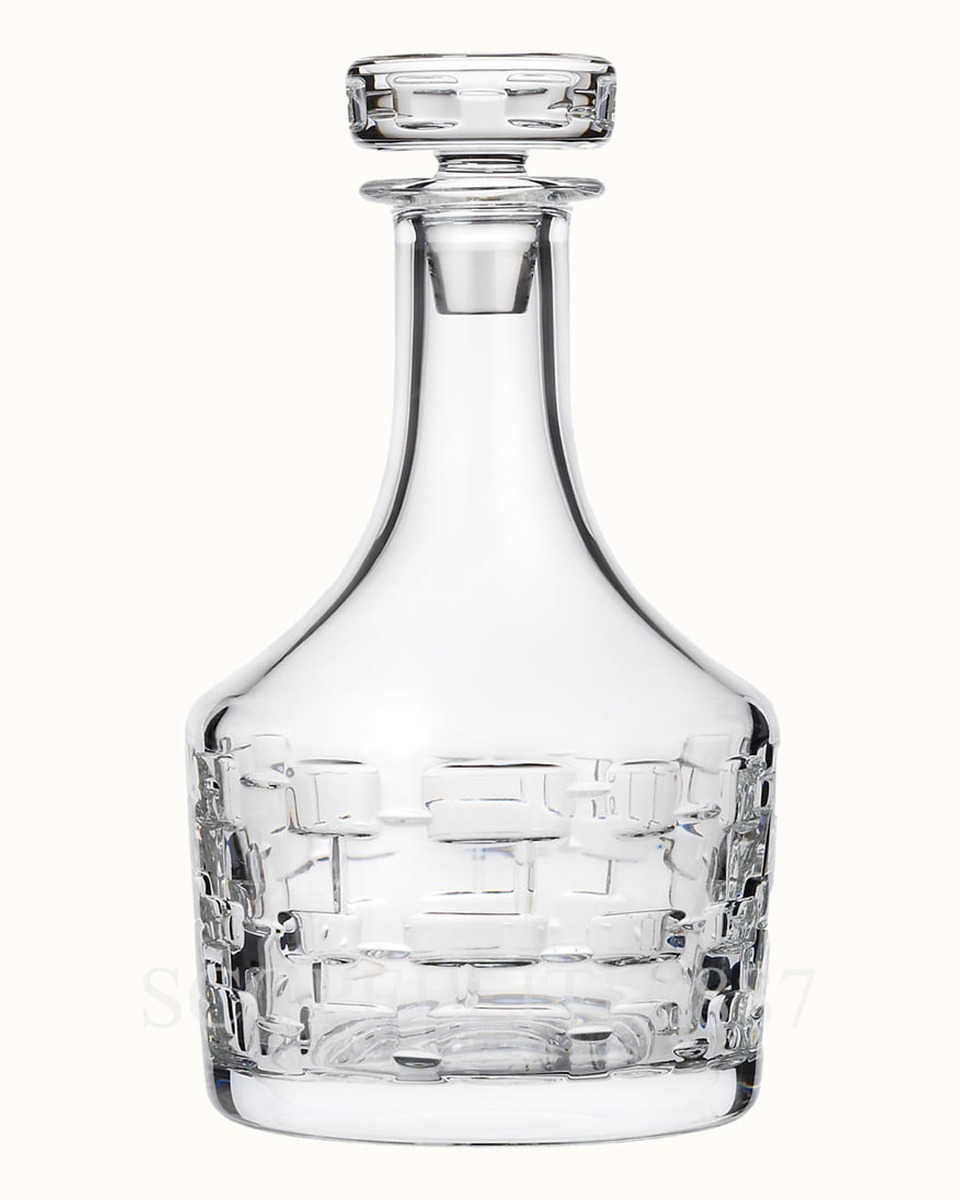 에르메스 Crystal Whisky Decanter Adage 010223P