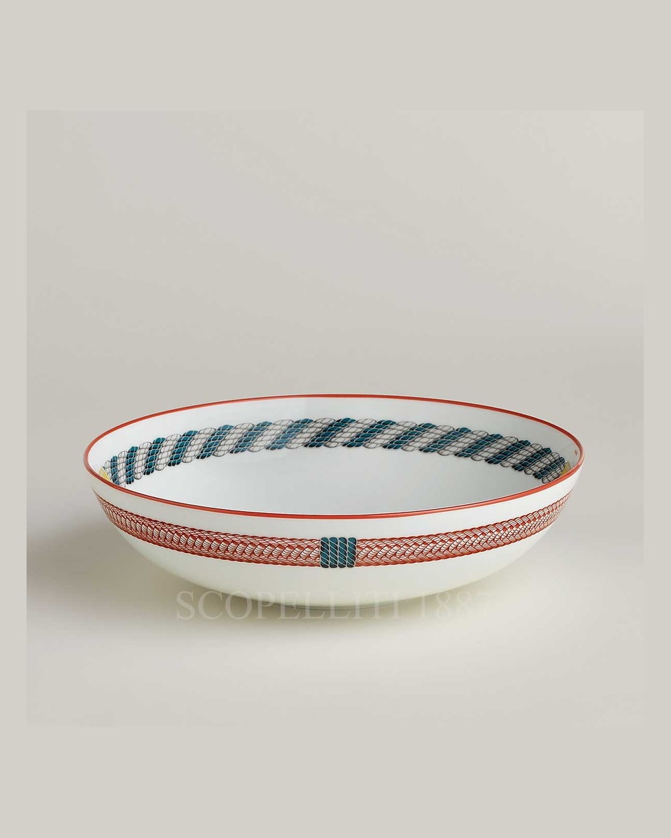 에르메스 Tressages Equestres Cereal Bowl Large 057213P 1/3