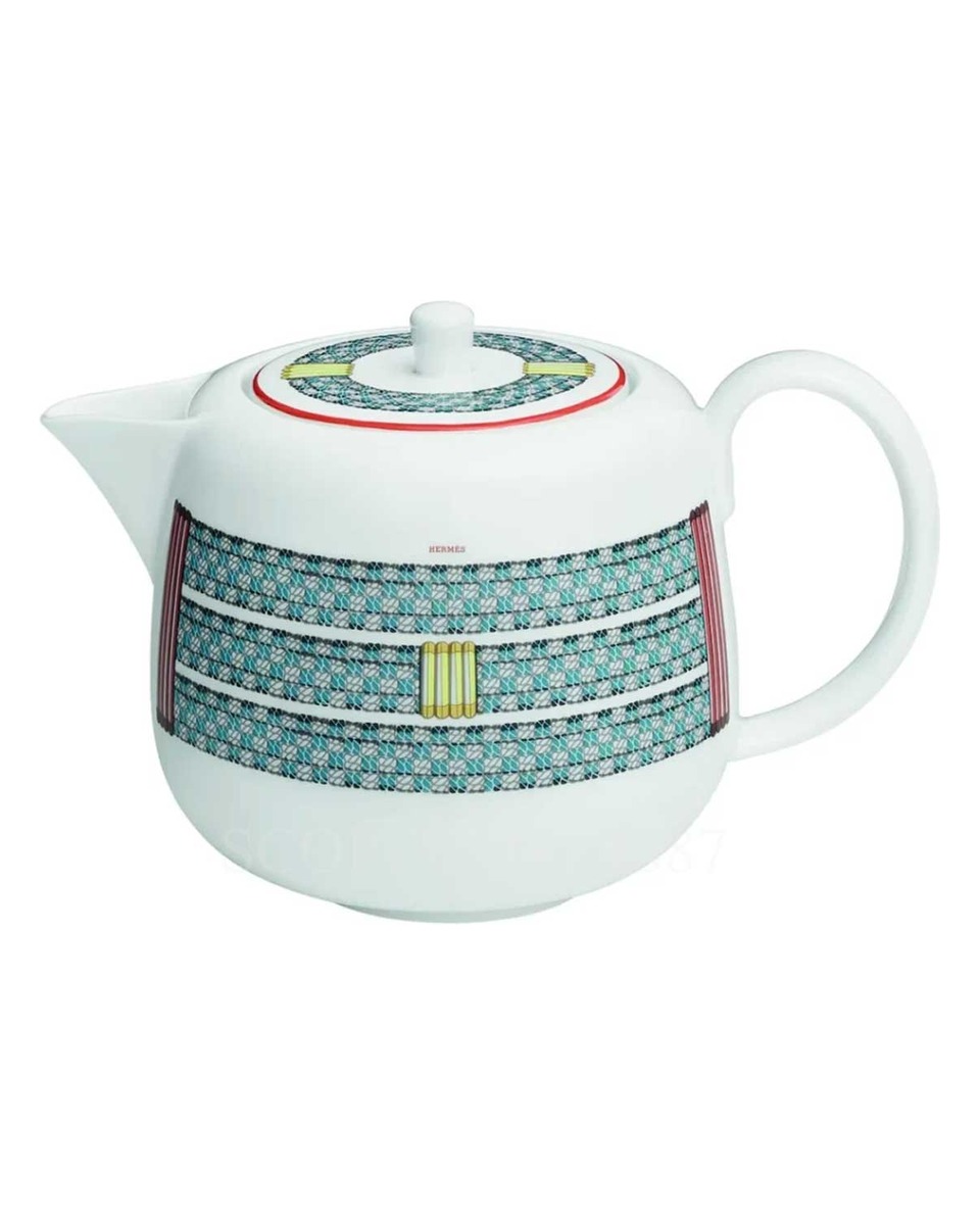 에르메스 Teapot Tressages Equestres 057018P 1/2