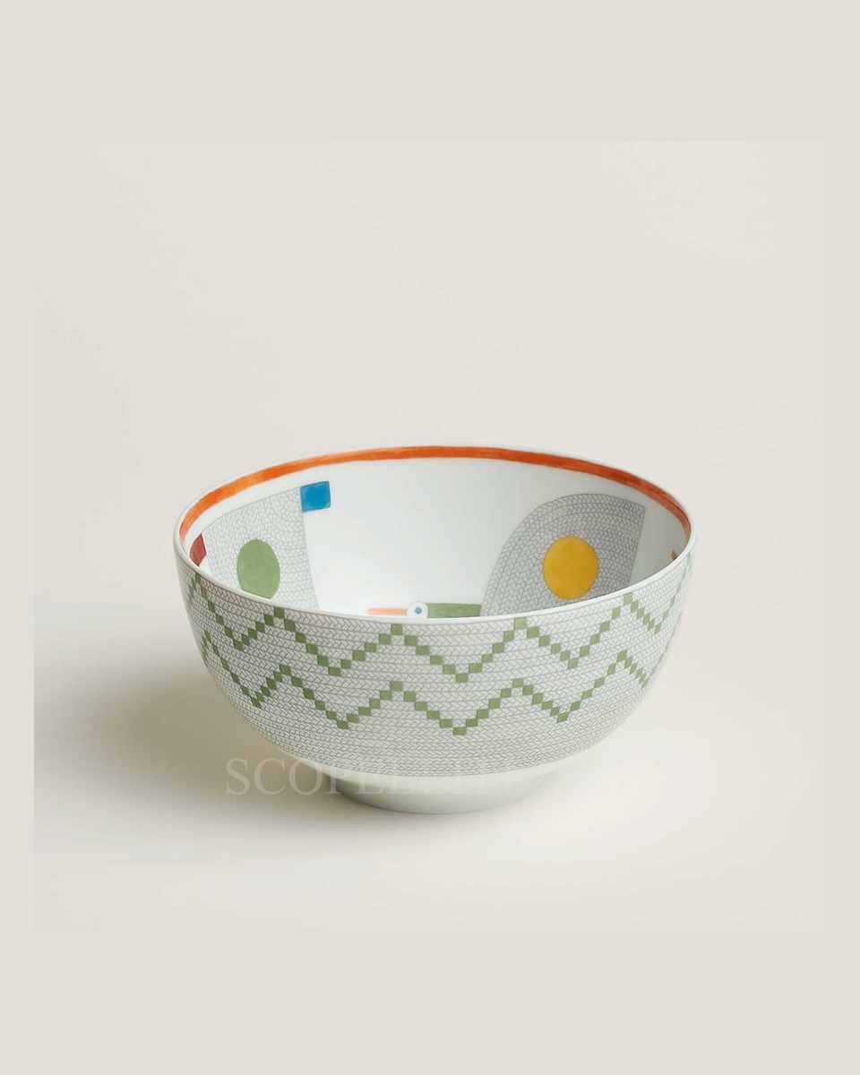 에르메스 Bowl Animaux Nattes P058085P 1/4