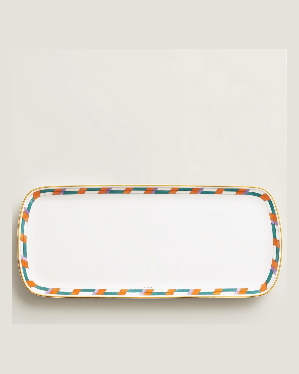 에르메스 Hermès en Contrepoint Cake Platter P065024P 1/3