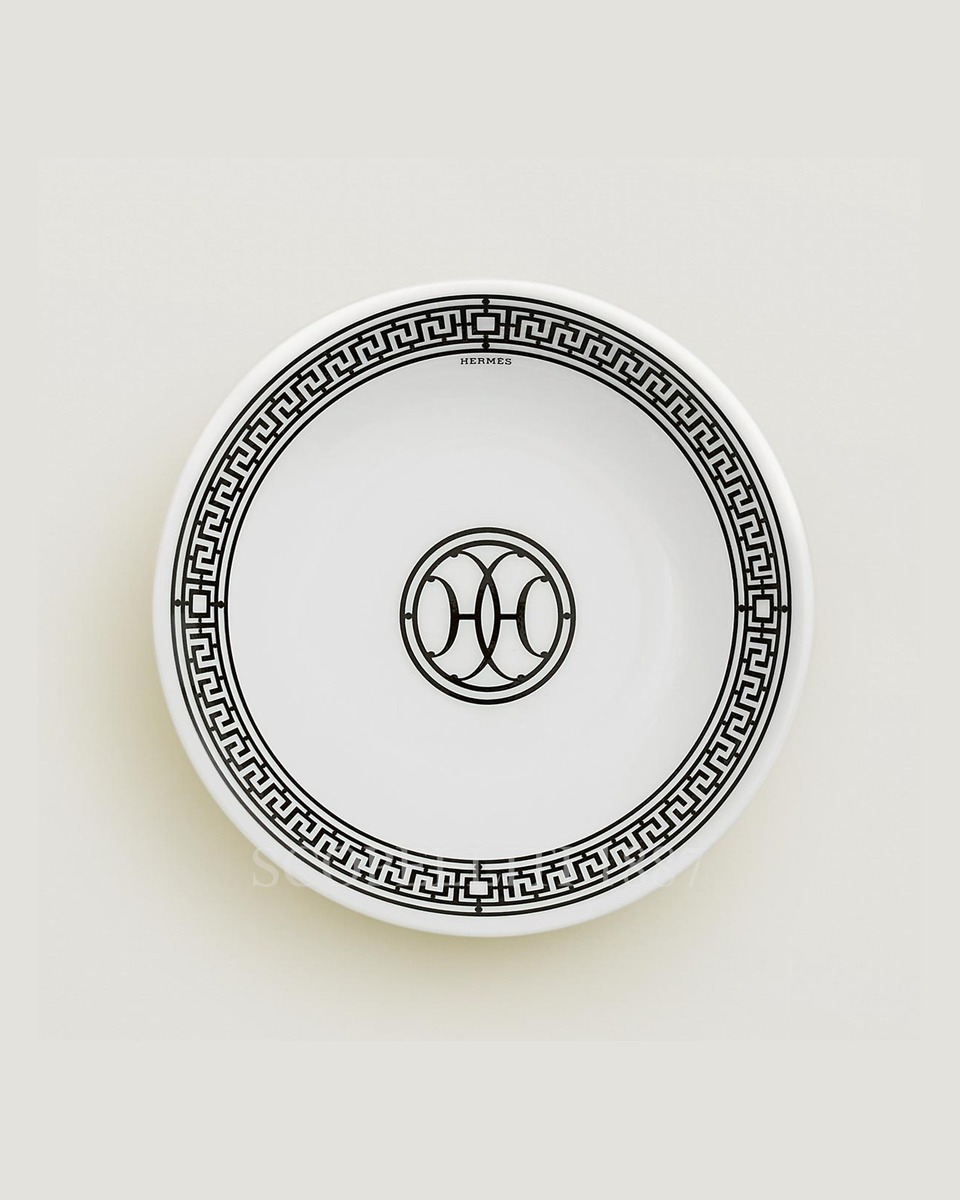 에르메스 H Deco Soy Dish Set of 2 037086P x 2