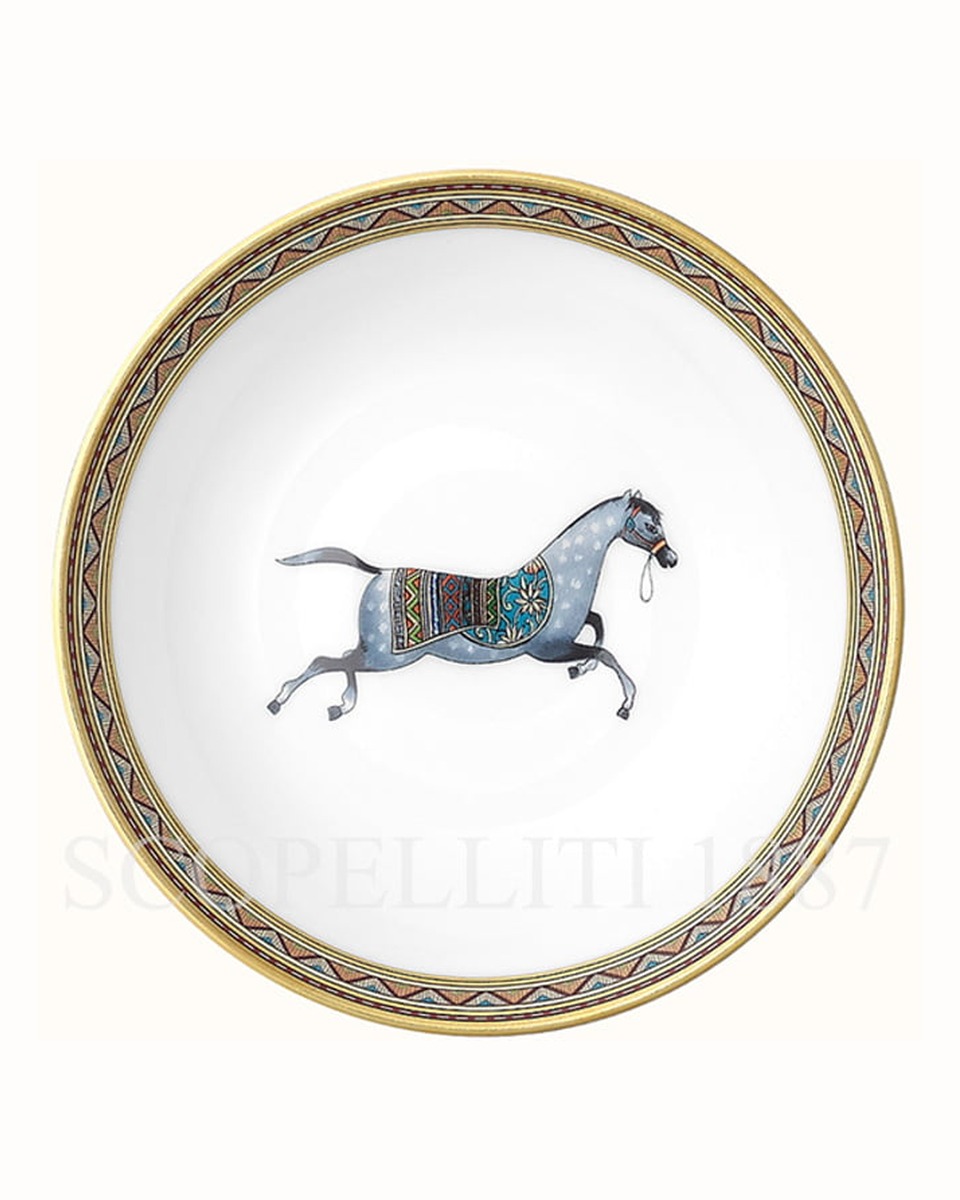 에르메스 Soy Dish Cheval d'Orient Set of 2 009986P x 2