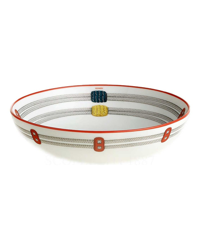 에르메스 Cereal Bowl Tressages Equestres - Set of 2 057113P x 2