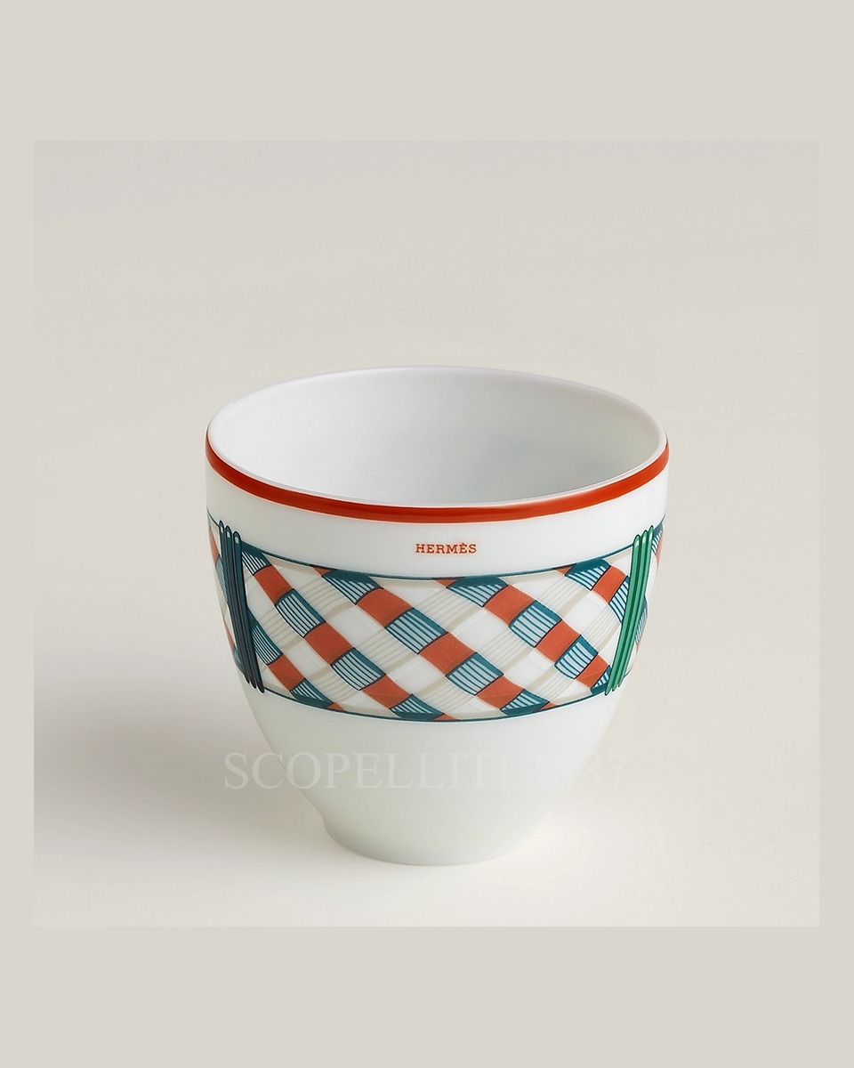 에르메스 Tumbler Tressages Equestres n.1 - Set of 2 057040P x 2