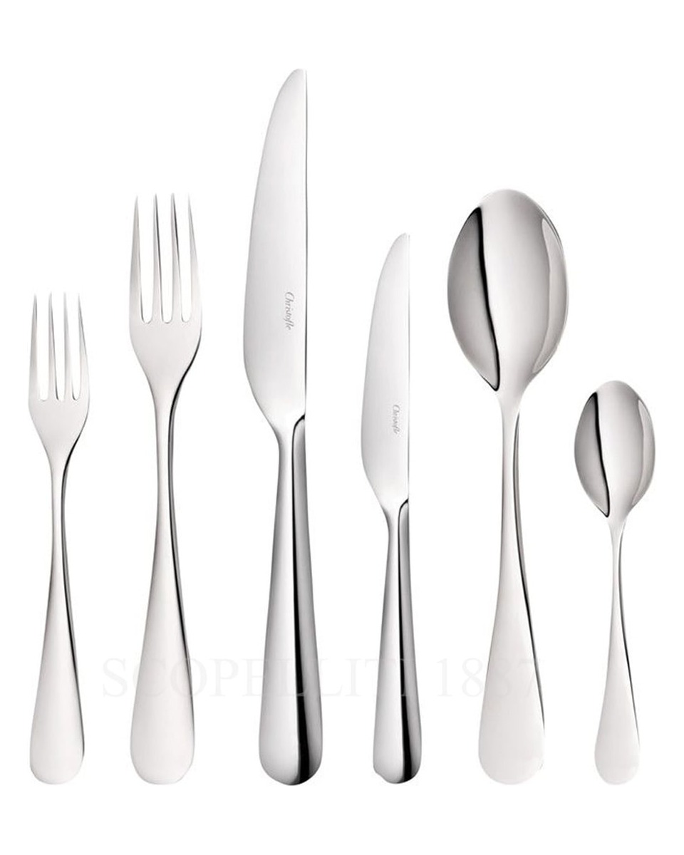 CHRISTOFLE Origine 36 pcs 스테인리스 스틸 커트러리 세트 Christofle Origine 36 pcs Stainless Steel Cutlery Set 00614