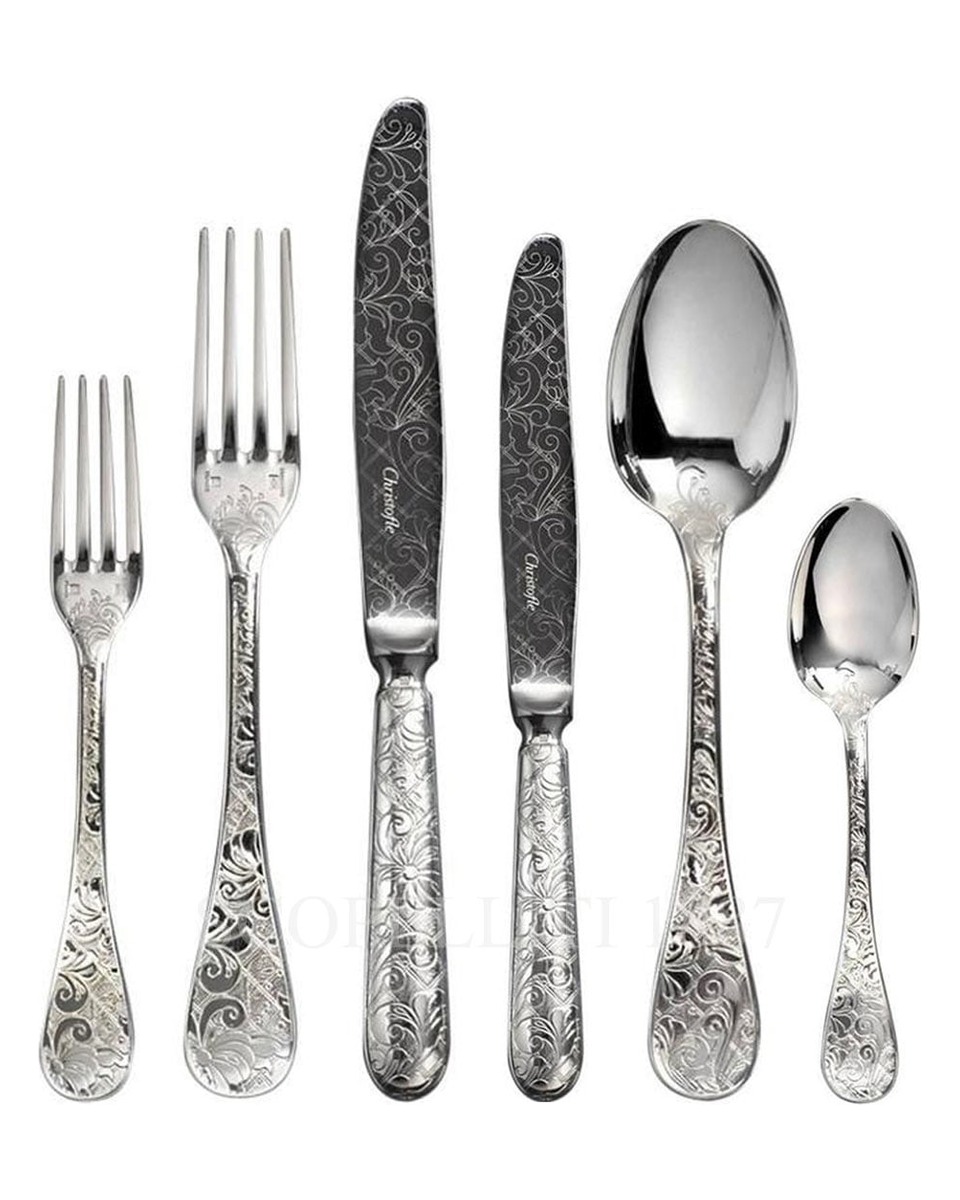 CHRISTOFLE Jardin d’Eden Sterling 실버 커트러리 세트 Christofle Jardin d’Eden Sterling Silver Cutlery Set 00616