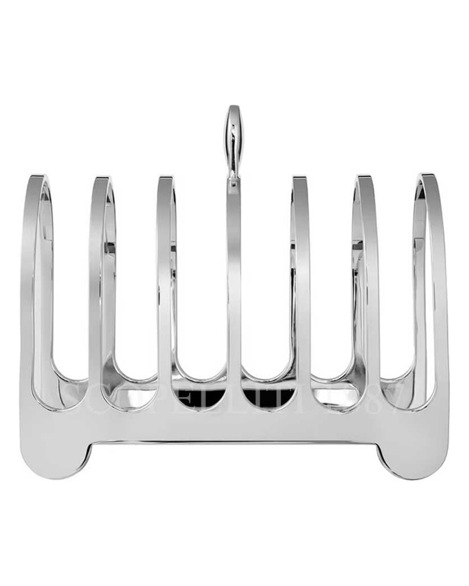PUIFORCAT Toast Rack Normandie 실버 접시 Puiforcat Toast Rack Normandie Silver Plated 00779