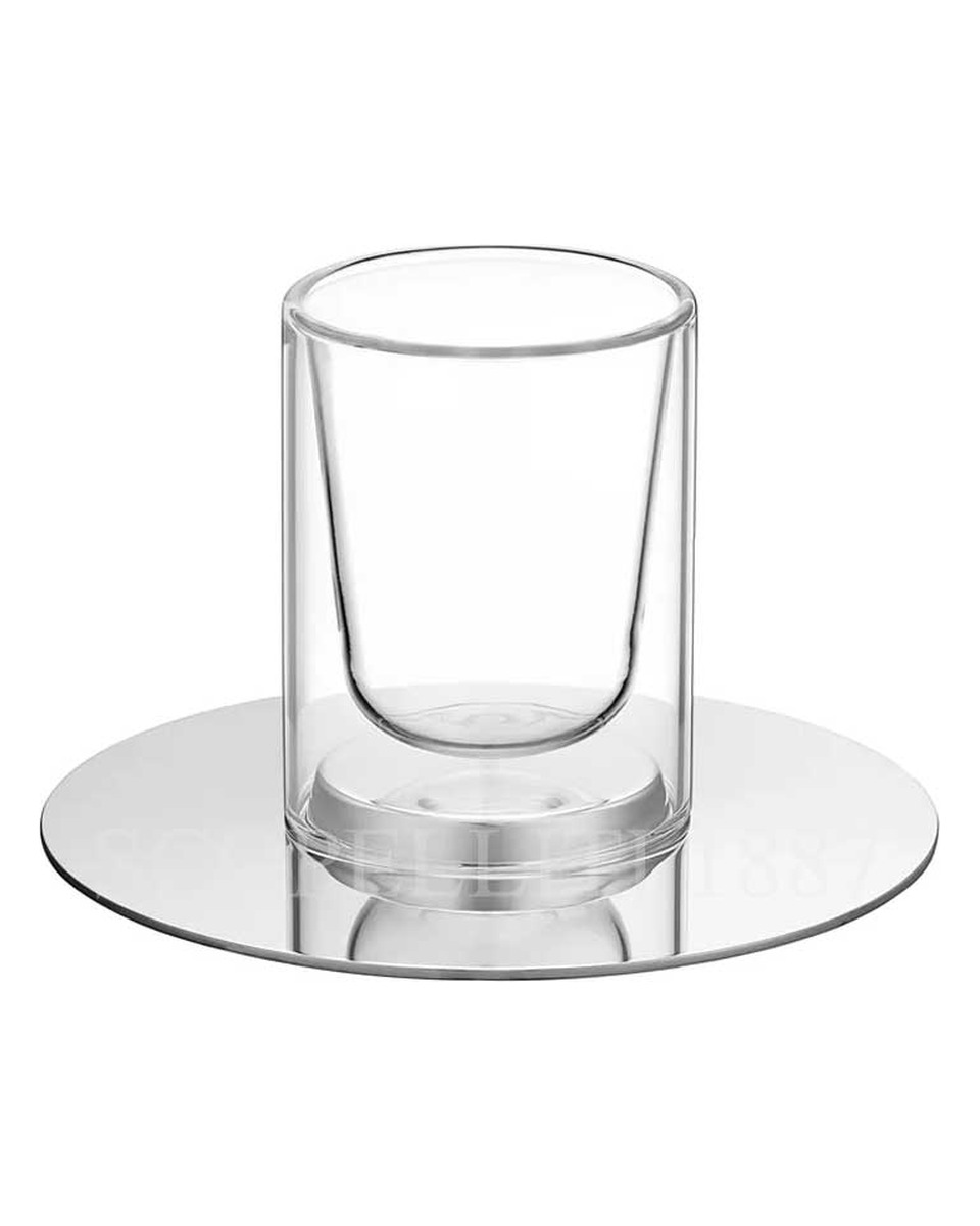 퓌포카 에스프레소 컵 Phi 실버 접시D Puiforcat Espresso Cup Phi Silver Plated 00792