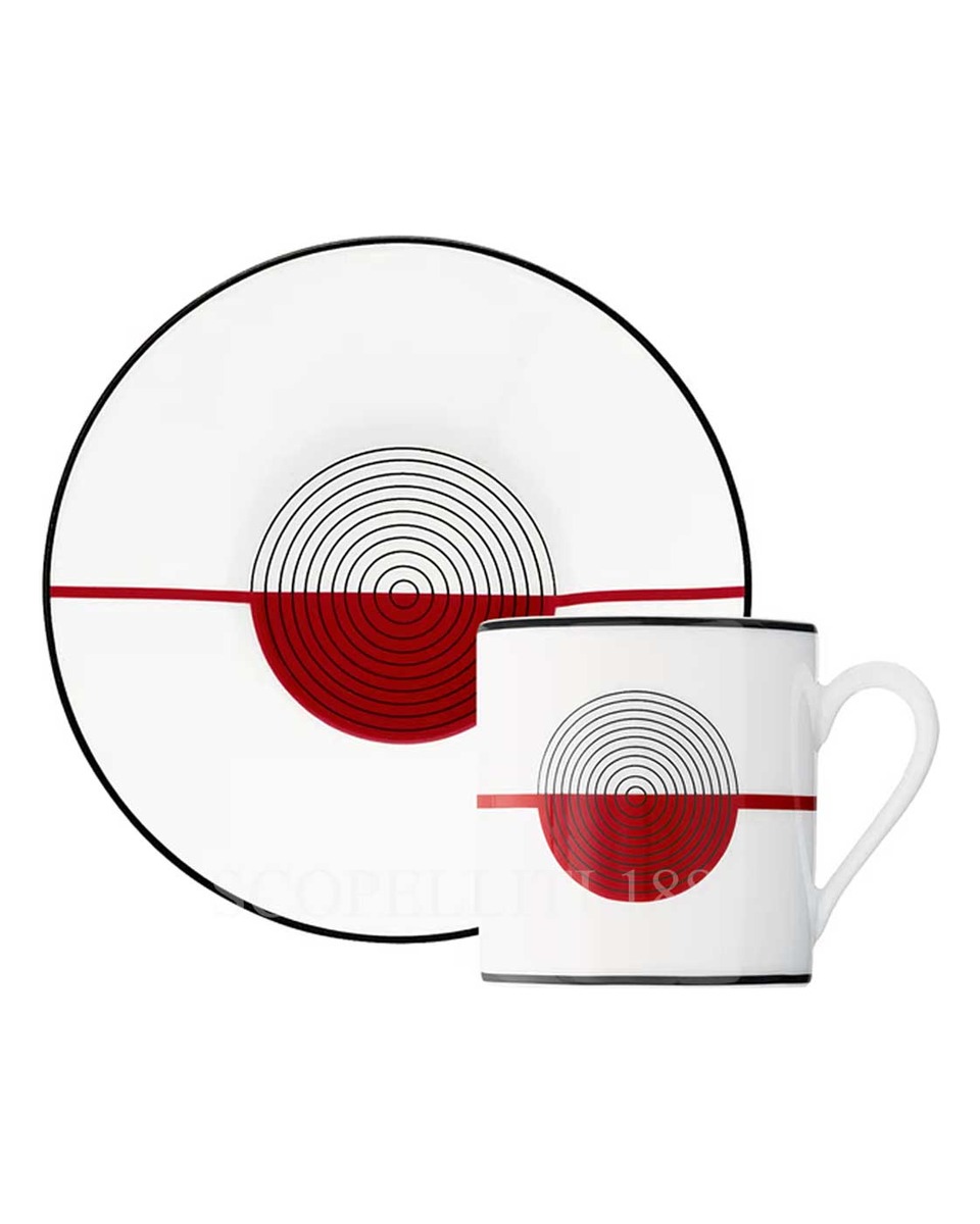 퓌포카 Initiales Coffee 컵앤소서 Cercles Puiforcat Initiales Coffee Cup and Saucer Cercles 00791