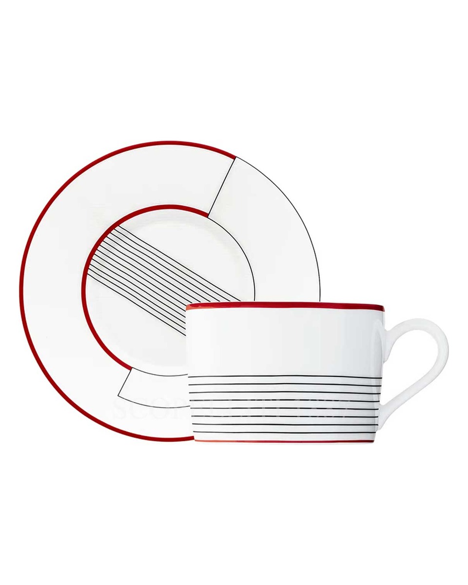퓌포카 Initiales 티 컵앤소서 Medianes Puiforcat Initiales Tea Cup and Saucer Medianes 00793