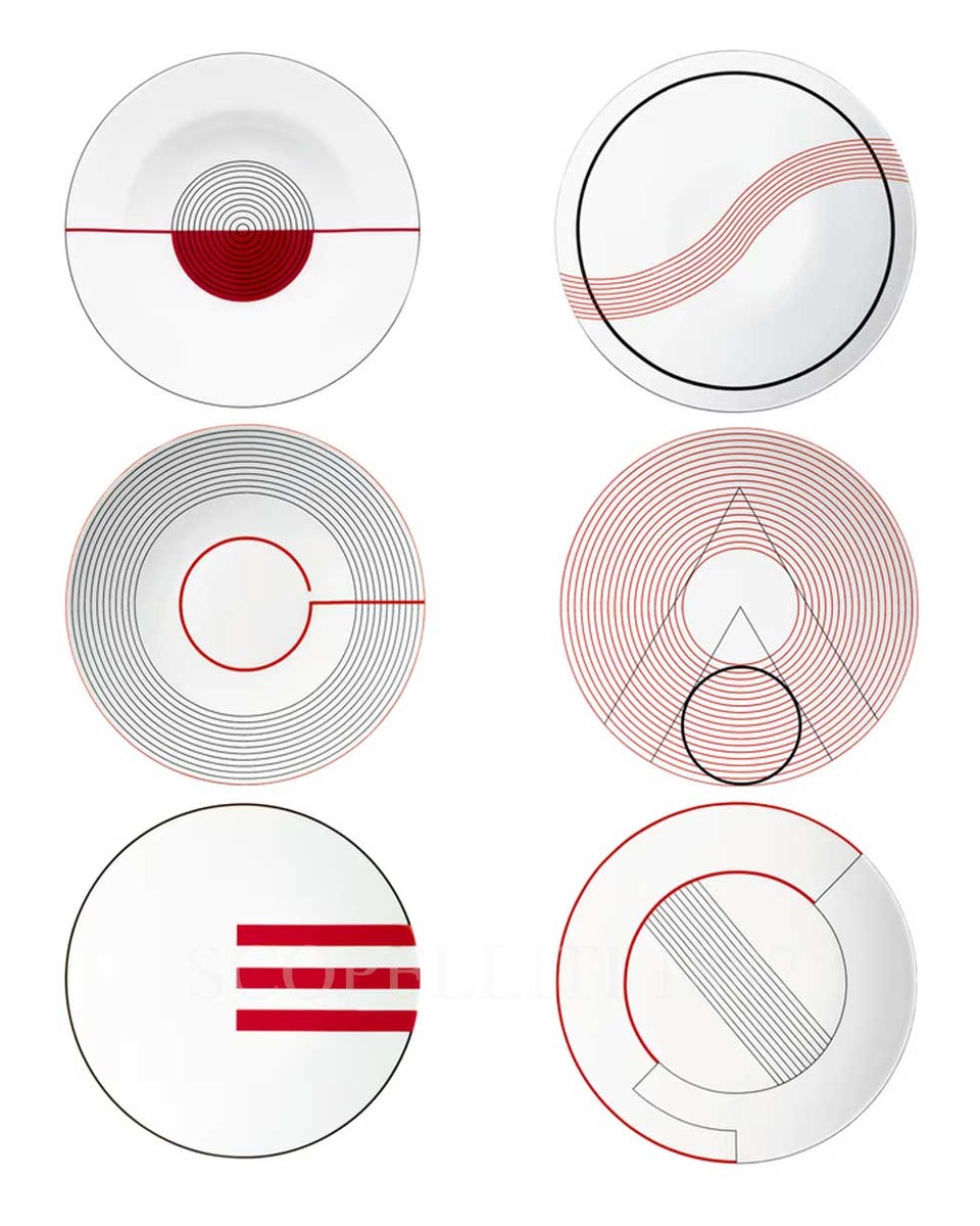 퓌포카 Initiales Gift Set of 6 디저트접시 Puiforcat Initiales Gift Set of 6 Dessert Plates 00804