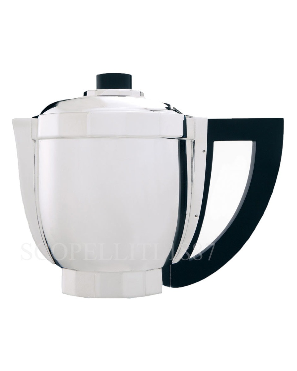 PUIFORCAT Art Deco 1927 Coffee Pot with wood handle 실버 접시 Puiforcat Art Deco 1927 Coffee Pot with wood handle Silver Plated 00817