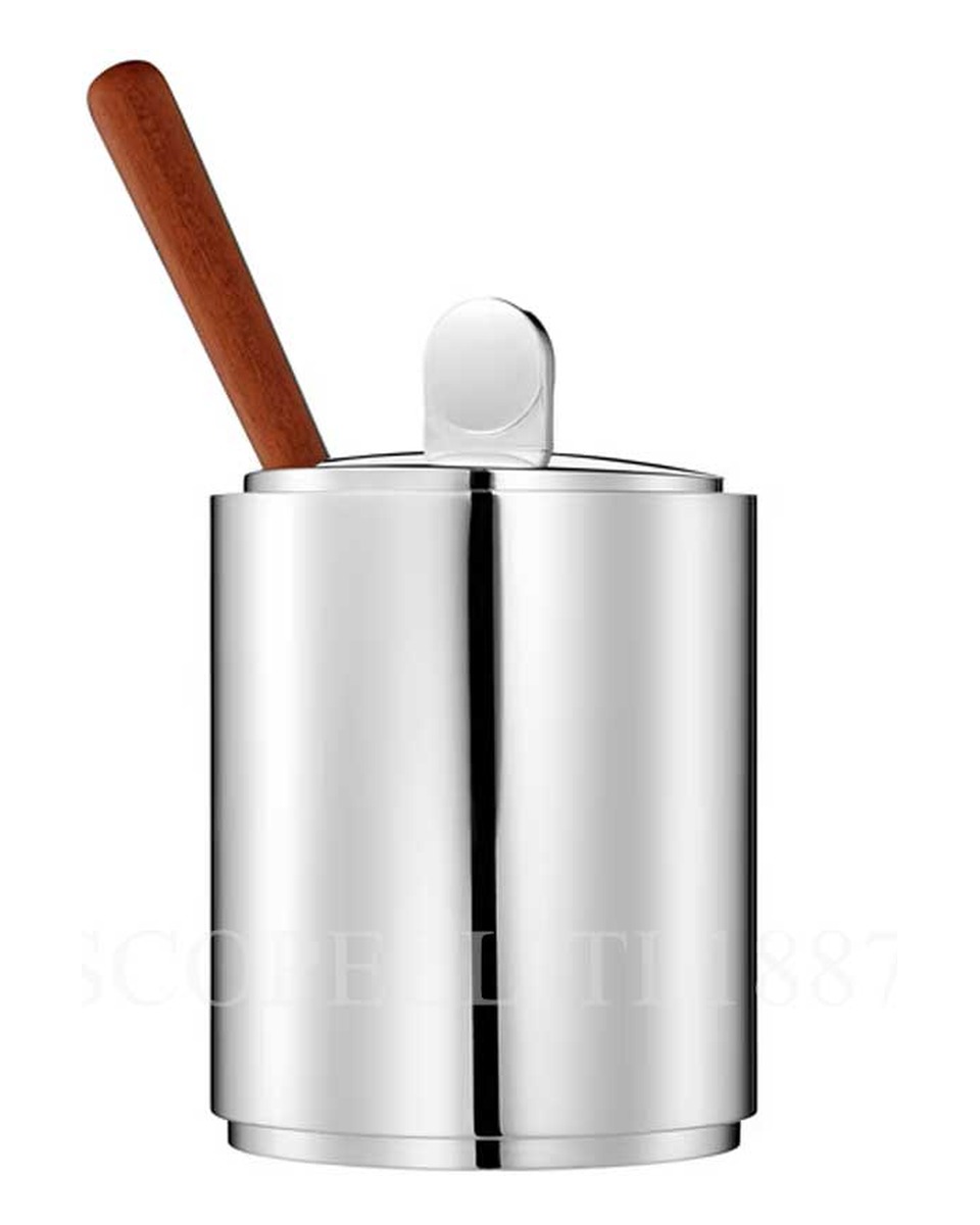PUIFORCAT 머스타드 Pot Normandie 실버 접시 Puiforcat Mustard Pot Normandie Silver Plated 00820