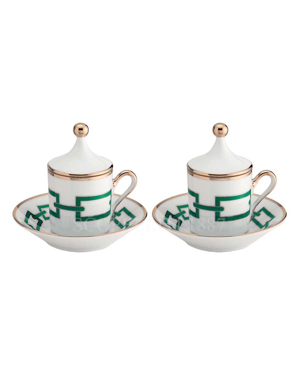 GINORI 1735 Ginori 토템 Cat 머그 with Lid Ginori 1735 Ginori Totem Cat Mug with Lid 00898