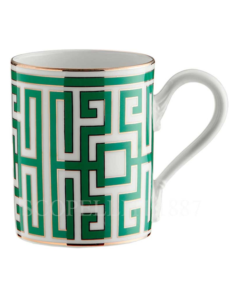 GINORI 1735 머그 Labirinto 그린 Ginori 1735 Mug Labirinto Green 00941