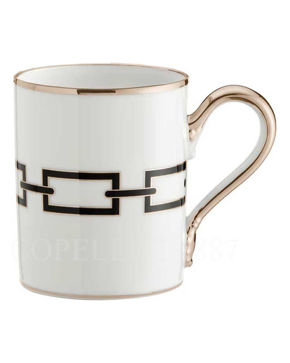 GINORI 1735 Ginori 머그 Catene 블랙 Ginori 1735 Ginori Mug Catene Black 00957