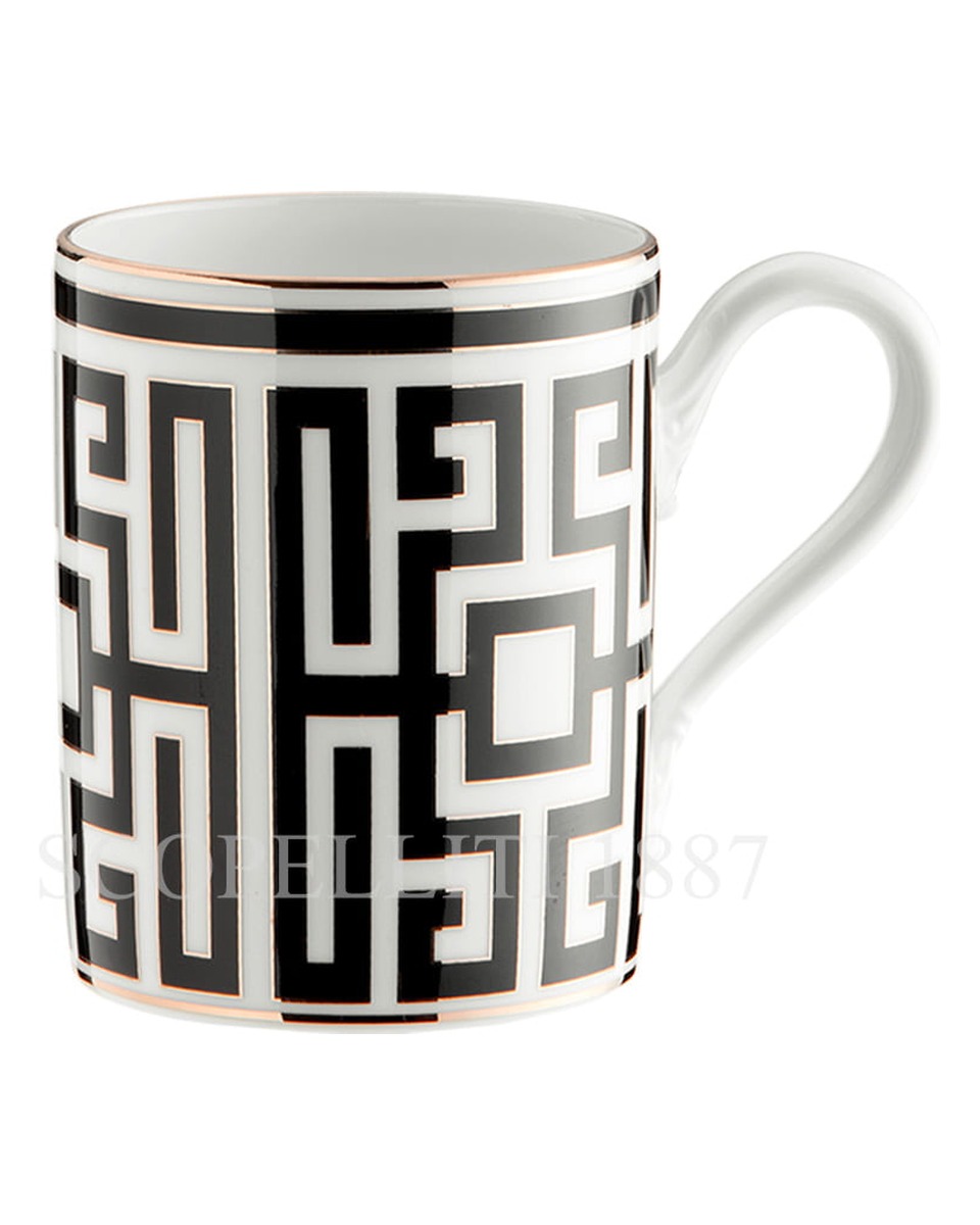 GINORI 1735 머그 Labirinto 블랙 Ginori 1735 Mug Labirinto Black 00960