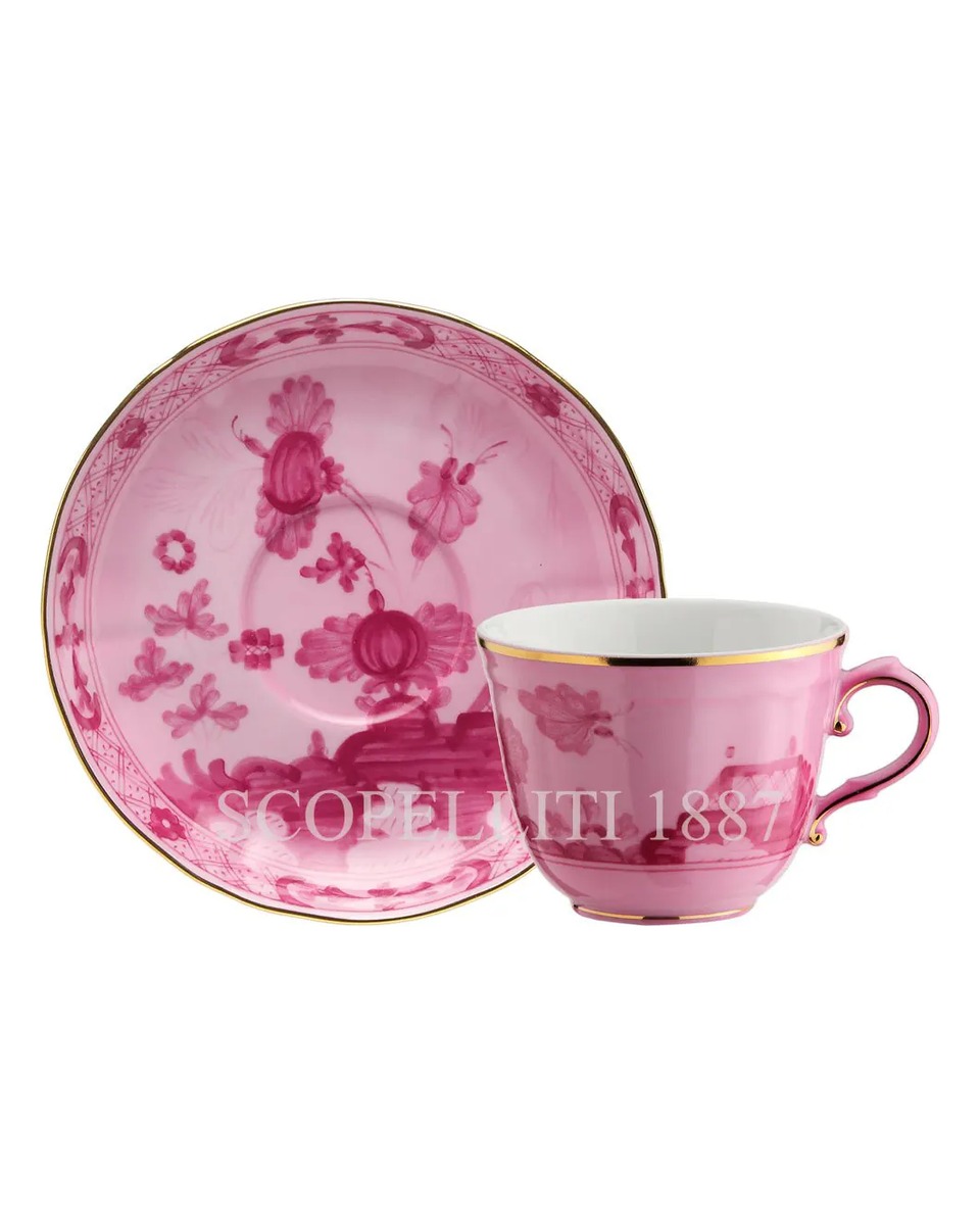 GINORI 1735 Coffee 컵앤소서 오리엔트E Italiano Porpora Ginori 1735 Coffee Cup and Saucer Oriente Italiano Porpora 00967
