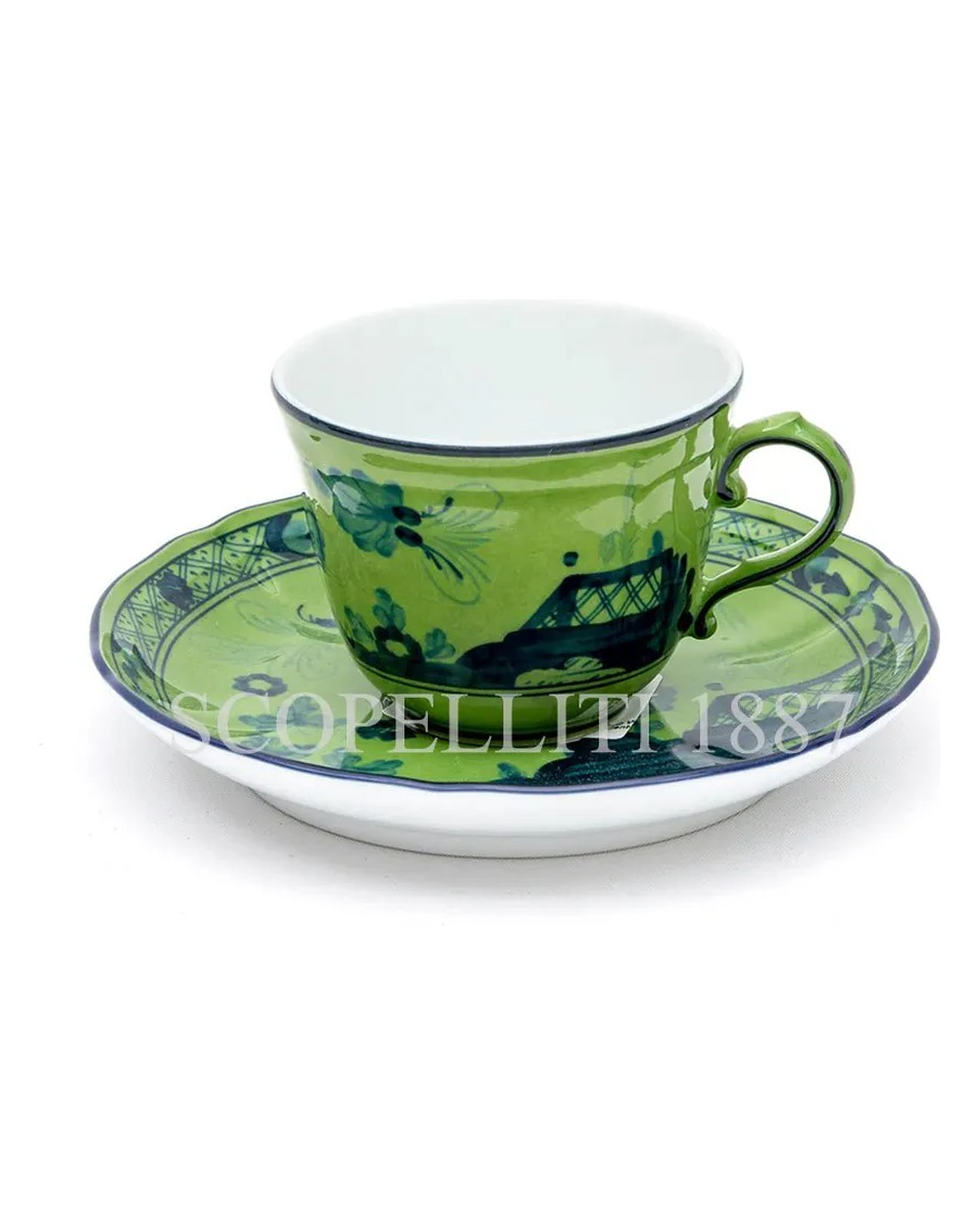 GINORI 1735 Coffee 컵앤소서 오리엔트E Italiano Malachite Ginori 1735 Coffee Cup and Saucer Oriente Italiano Malachite 00992