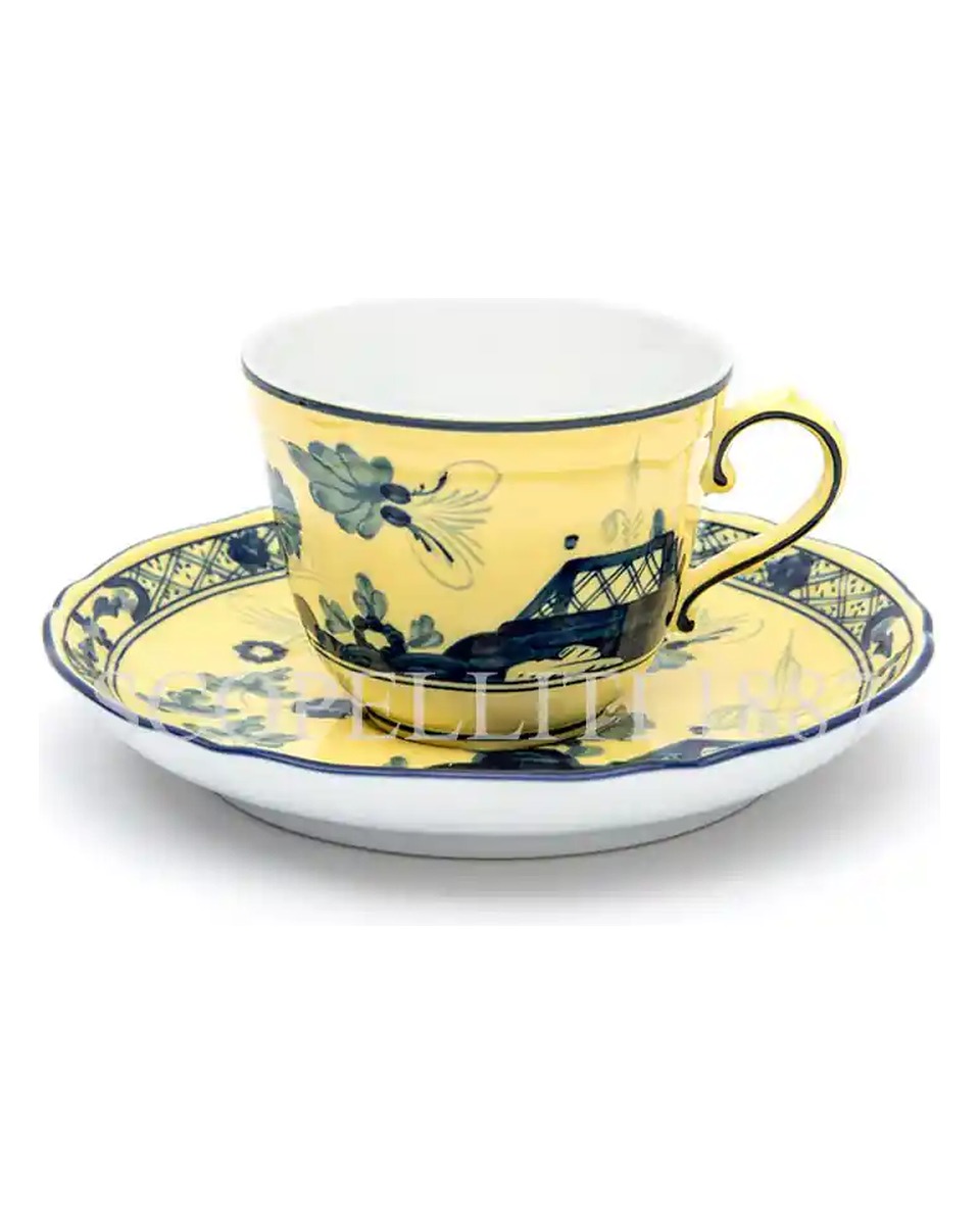 GINORI 1735 Coffee 컵앤소서 오리엔트E Italiano Citrino Ginori 1735 Coffee Cup and Saucer Oriente Italiano Citrino 00996