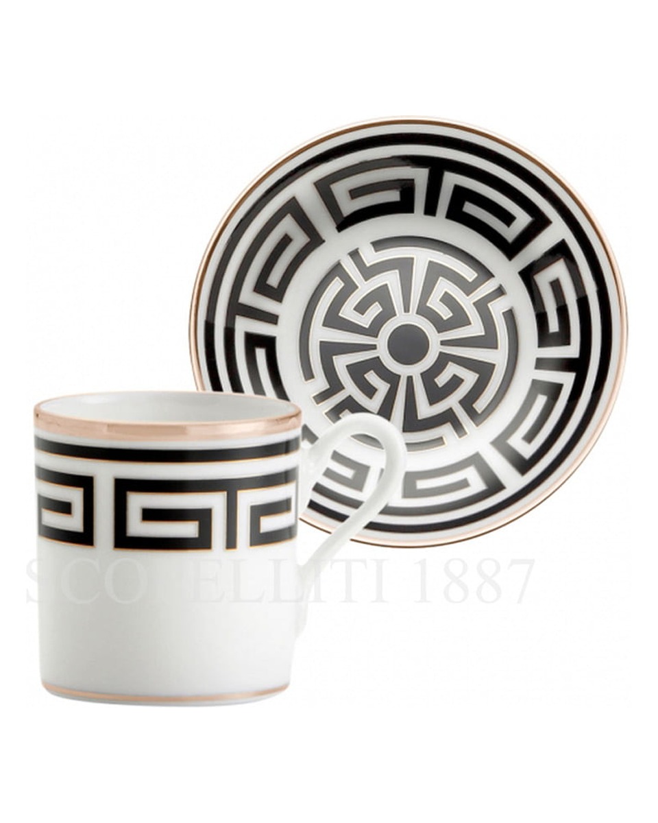 GINORI 1735 Coffee 컵앤소서 Labirinto Amethyst Ginori 1735 Coffee Cup and Saucer Labirinto Amethyst 01015