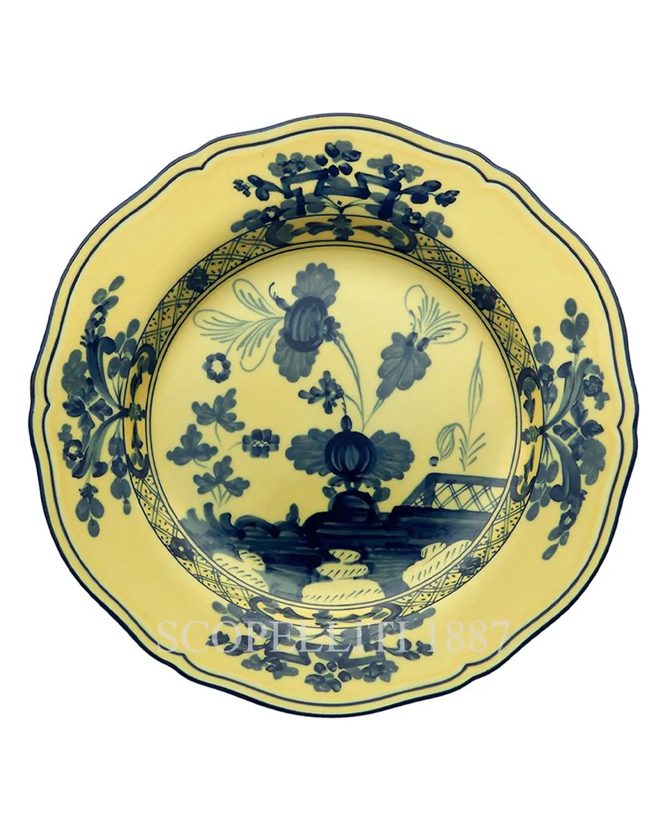 GINORI 1735 Charger 접시 오리엔트E Italiano Citrino Ginori 1735 Charger Plate Oriente Italiano Citrino 01157