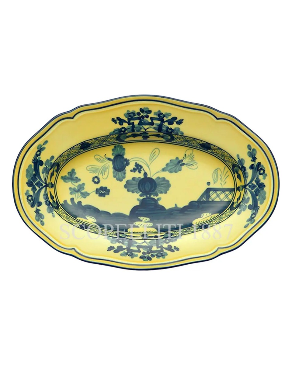 GINORI 1735 Flat 접시 오리엔트E Italiano Citrino Ginori 1735 Flat Plate Oriente Italiano Citrino 01158