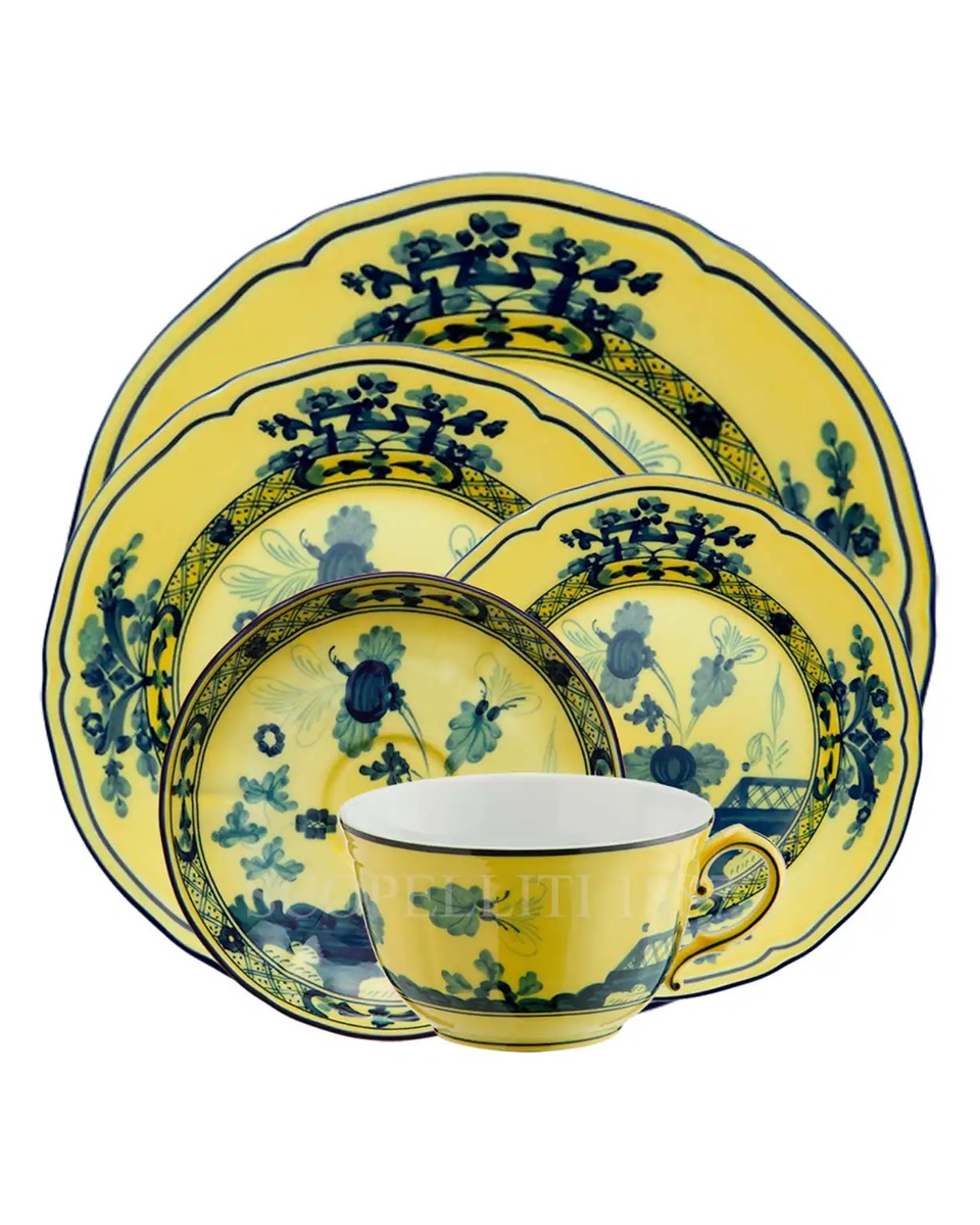 GINORI 1735 디저트접시 오리엔트E Italiano Citrino Ginori 1735 Dessert Plate Oriente Italiano Citrino 01159