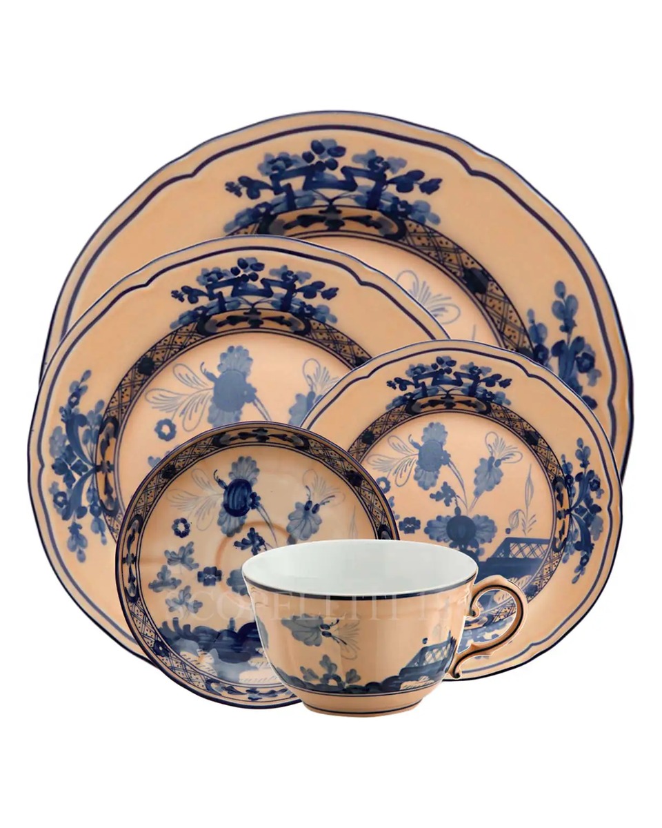 GINORI 1735 브레드 접시 오리엔트E Italiano Cipria Ginori 1735 Bread Plate Oriente Italiano Cipria 01165
