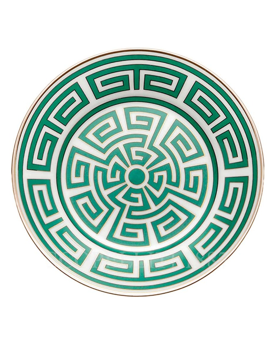 GINORI 1735 디저트접시 Labirinto 그린 Ginori 1735 Dessert Plate Labirinto Green 01191