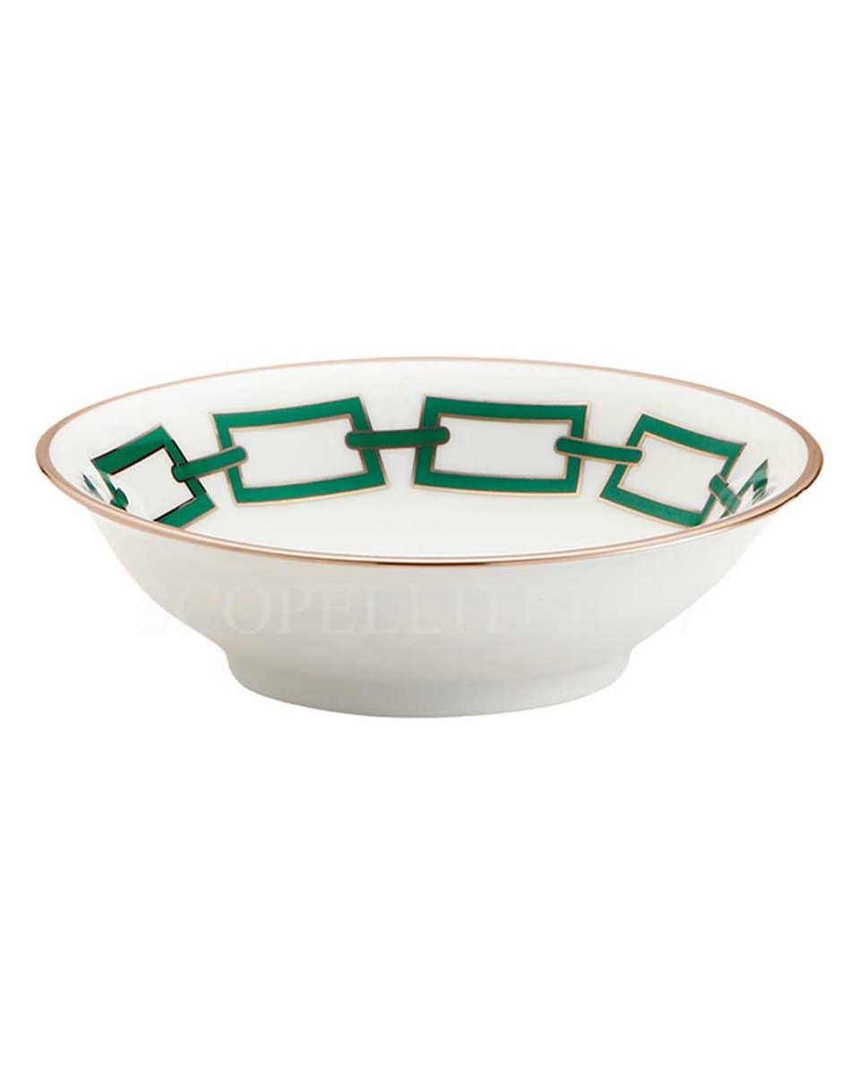 GINORI 1735 Ginori 브레드 접시 Catene 그린 Ginori 1735 Ginori Bread Plate Catene Green 01207