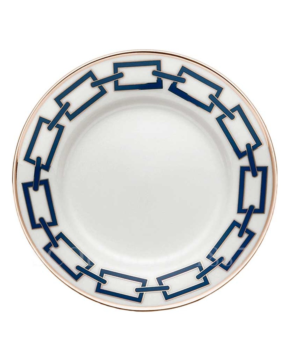 GINORI 1735 Ginori 디저트접시 Catene 그린 Ginori 1735 Ginori Dessert Plate Catene Green 01208