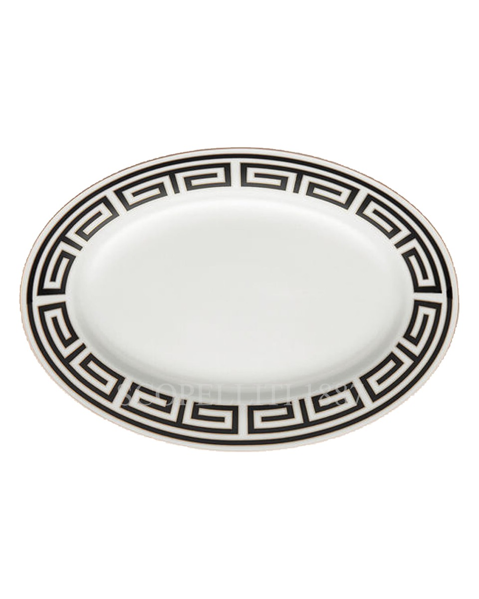 GINORI 1735 Flat 접시 Labirinto 블루 Ginori 1735 Flat Plate Labirinto Blue 01211 1/2
