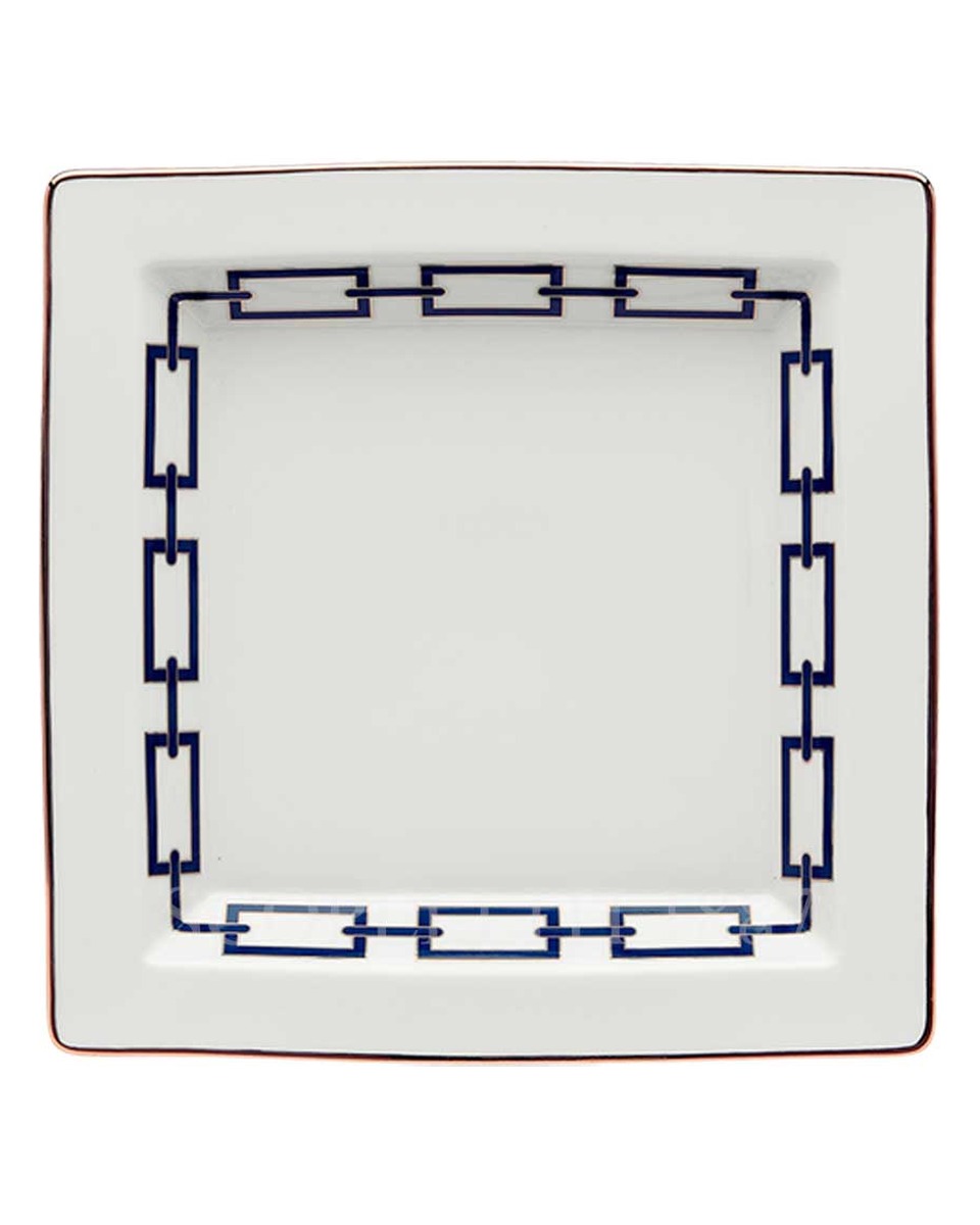 GINORI 1735 Ginori 브레드 접시 Catene 블루 Ginori 1735 Ginori Bread Plate Catene Blue 01231