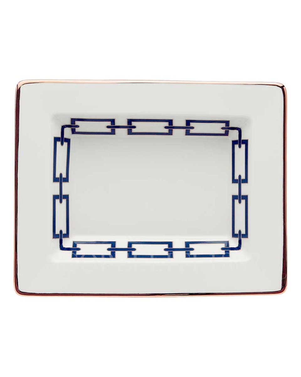 GINORI 1735 Ginori Presentation 접시 Catene 블루 Ginori 1735 Ginori Presentation Plate Catene Blue 01230