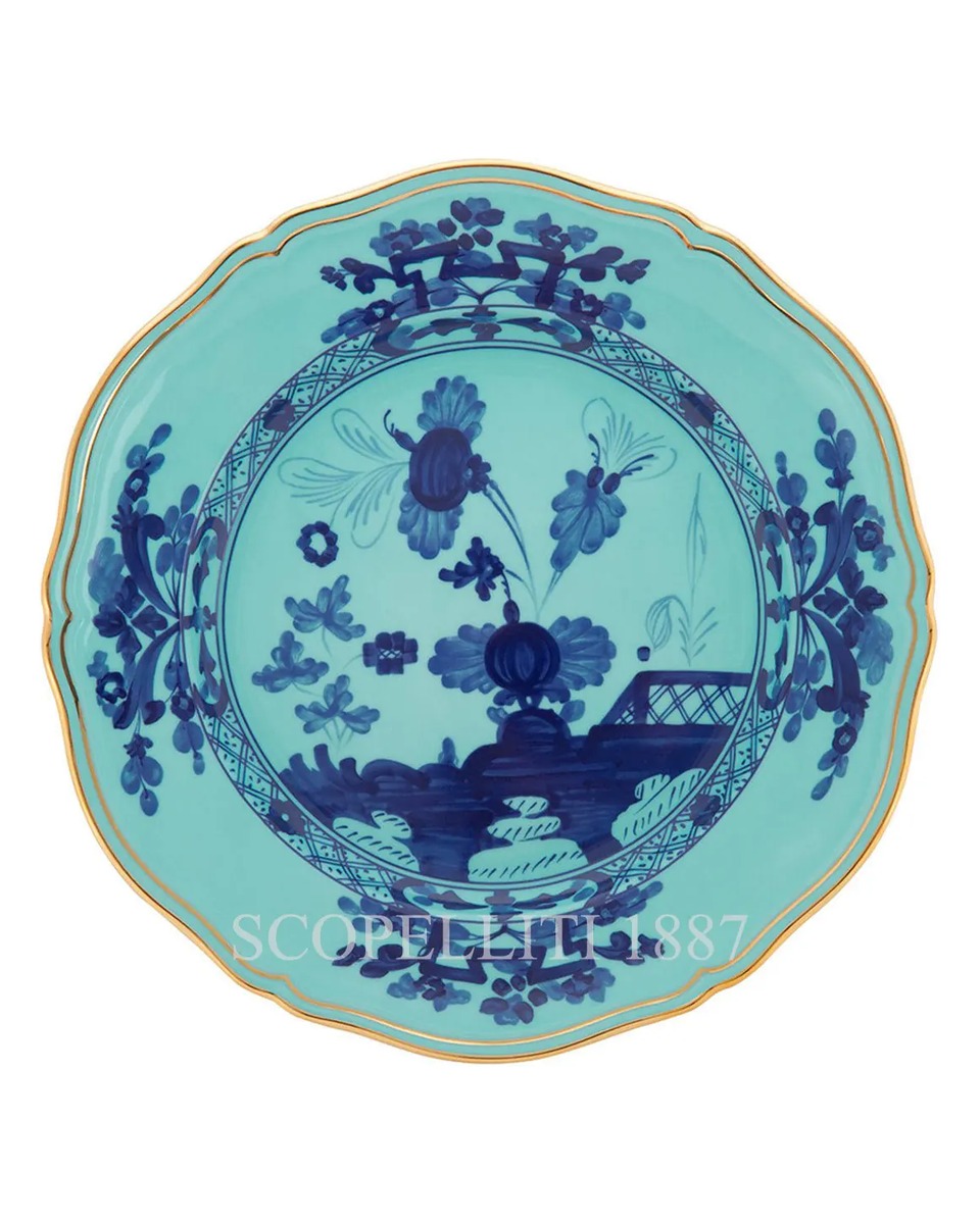 GINORI 1735 Round Flat 플래터 오리엔트E Italiano Porpora Ginori 1735 Round Flat Platter Oriente Italiano Porpora 01237