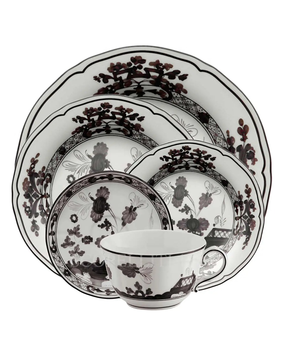 GINORI 1735 오발 플래터 라지 오리엔트E Italiano Albus Ginori 1735 Oval Platter Large Oriente Italiano Albus 01258